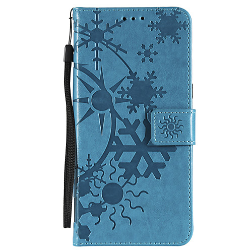 

Case For Samsung Galaxy A5(2018) / A5(2017) / A8 2018 Card Holder Full Body Cases Geometric Pattern PU Leather / PC