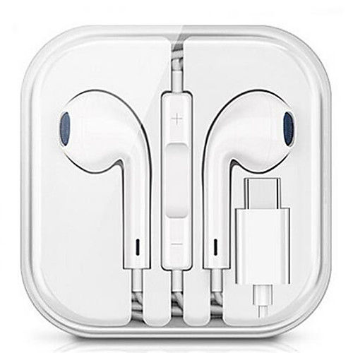 

USB Digital Stereo Audio TypeC In Ear Earphone for Xiaomi Samsung HUAWEI Sport Wired Mic Earphones Headset Hifi Wire Control Aud