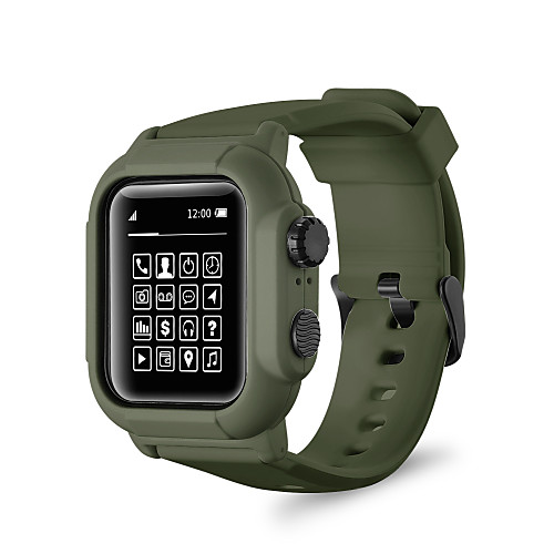 

Smart Watch Band for Apple iWatch 1 pcs Sport Band PC Silicone Replacement Wrist Strap for Apple Watch Series 4 Apple Watch Series 3 Apple Watch Series 2 40mm 42mm 44mm