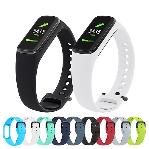 

Silicone Watch Band Wrist Strap for Samsung Galaxy Fit-e R375 Bracelet Replaceable Wristband