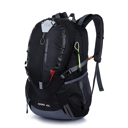 

40 L Hiking Backpack Breathable Straps - Portable Dust Proof Anti-tear Wear Resistance Outdoor Camping / Hiking Fishing Climbing Basketball Nylon Red Blue Green / Yes