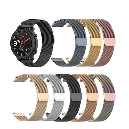 

Watch Band for Amazfit Amazfit GTR 47mm 22mm Amazfit Jewelry Design Stainless Steel Wrist Strap