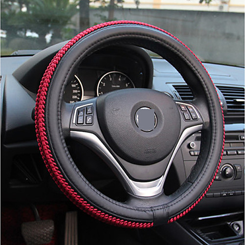 

Car steering wheel cover Skidproof Auto Steering- wheel Cover Anti-Slip Universal Embossing Car-styling summer season set of ice silk slip