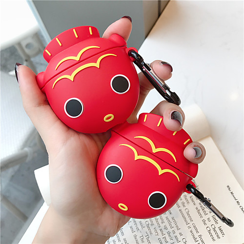 

Case For AirPods Cute / Dustproof / Cool Headphone Case Soft