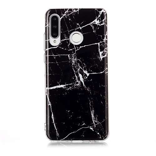 

Case For Huawei Huawei P30 / Huawei P30 Pro / Huawei P30 Lite Ultra-thin / Pattern Back Cover Marble TPU