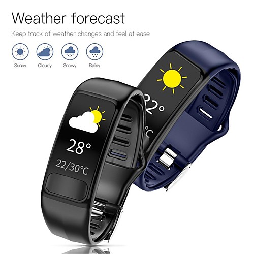

P12 Smart Watch Fitness Band ECG PPG Heart Rate Monitor IP67 Waterproof Health Bracelet Watches for Xiaomi Huawei Phone