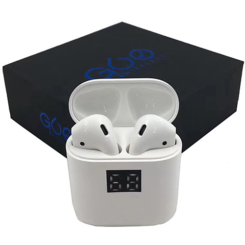 

G60 Bluetooth Headset New Display Screen Bilateral Telephone Band Photosensitive Automatic Connection Touch Open Cap Shell Windo