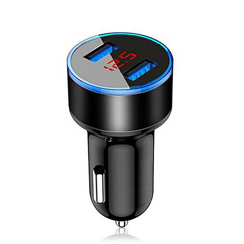 

3.1A LED cargador de coche USB Dual Universal para telfono mvil cargador de coche para Xiaomi Samsung S8 S9 iPhone X 6 6s 7 7 Plus Tablet