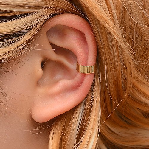 

Women's Ear Cuff ID Bowknot Earrings Jewelry Silver / Gold For Festival
