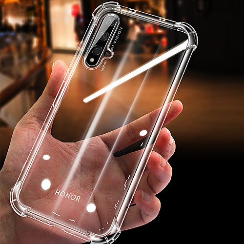 

Luxury Shockproof Silicone Phone Case For Huawei Honor 20 Pro Honor 9 Lite 9X Pro Honor 10 Lite 8X Note 10 V10 20i 9i Cases Transparent Protection Back Cove