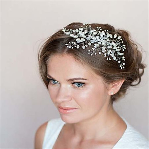 

Imitation Pearl / Alloy Hair Combs with Imitation Pearl 1 Piece Wedding Headpiece
