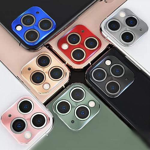 

Camera Lens Protective Film for iPhone 11 Pro Max Metal Camera Len Protector Cover on the for iPhone 11 Pro Max Camera Cover