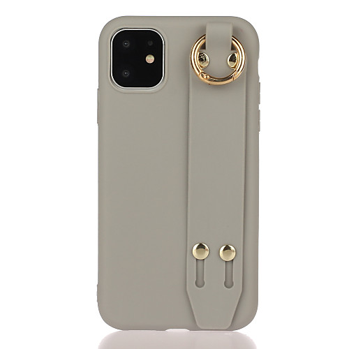 

Case For Apple iPhone 11 / iPhone 11 Pro / iPhone 11 Pro Max with Stand / Frosted / DIY Back Cover Solid Colored TPU