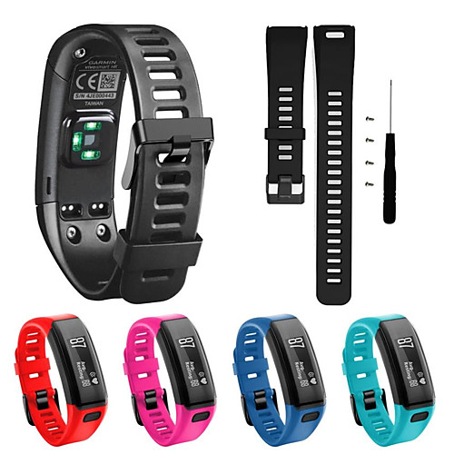 

Watch Band for Vivosmart HR Garmin Sport Band Silicone Wrist Strap