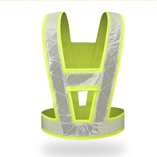 

Reflective Vest High Visibility Crossing Guard Safety Vest Reflective Traffic Clothing Fluorescent Workwear To Work V-Type