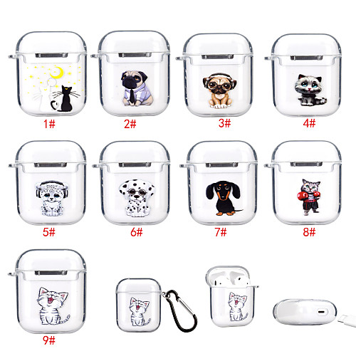 

Case For AirPods Cute / Dustproof Headphone Case Soft