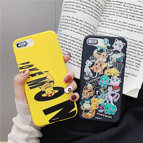 

Cartoon TPU Case For Apple iPhone 11 Pro Max 8 Plus 7 Plus 6 Plus Max Pattern Back Cover