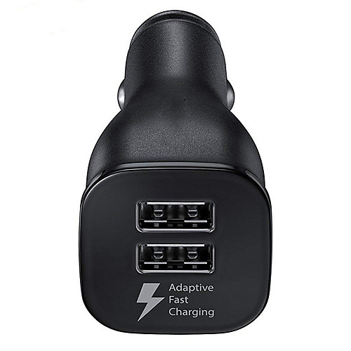 

Original Samsung Car Charger Dual USB Adaptive Fast Adapter For Galaxy S6 S7 S8 S9 Plus Note 4 8 9 10