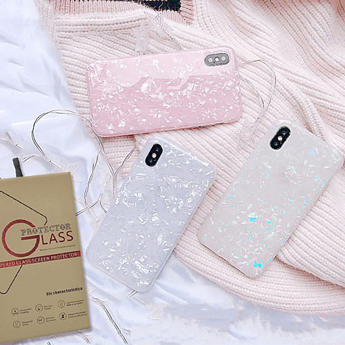 

Case With Screen Protector For Apple iPhone 11 / iPhone 11 Pro / iPhone 11 Pro Max Dustproof / IMD / Ultra-thin Back Cover Solid Colored TPU for iPhone 7 / 7 P / 8 / 8 P/ 6 /6 Plus / X/XS/XR/XS MAX