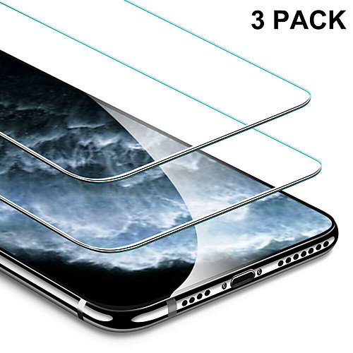 

3PCS Full Cover Tempered Glass for iPhone 11 Pro 2019 on iPhone XR X XS Max Screen Protector Protective Glass for iPhone XI XIR MAX