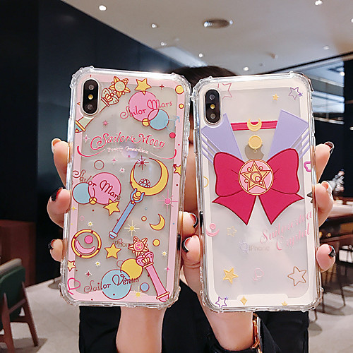 

Case For Apple iPhone 11 / iPhone 11 Pro / iPhone 11 Pro Max Shockproof / Dustproof / Transparent Back Cover Cartoon TPU