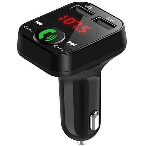 

Car Charger USB Charger EU Plug / USB Multi-Output 2 USB Ports 2.1 A DC 12V-24V for Universal