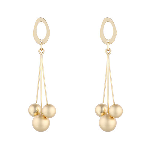 

Women's Drop Earrings Earrings Dangle Earrings Retro Ball Stylish Simple European Earrings Jewelry Gold For Party Gift Daily Holiday Work 1 Pair