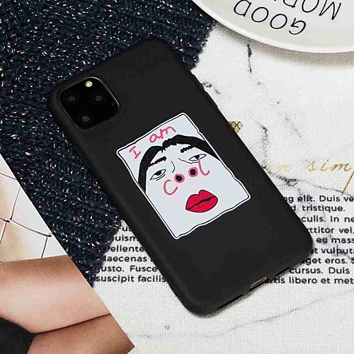 

Case For Apple iPhone 11 / iPhone 11 Pro / iPhone 11 Pro Max Frosted / Pattern Back Cover Word / Phrase TPU