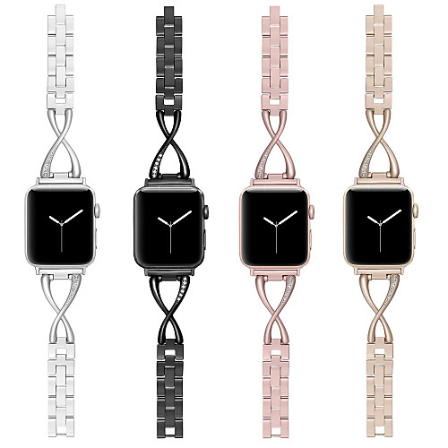 

Watch Band for Apple Watch Series 5/4/3/2/1 Apple Jewelry Design Stainless Steel Wrist Strap