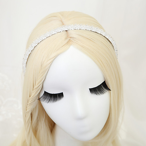 

Crystal / Alloy Headbands with Crystal 1 Piece Wedding Headpiece