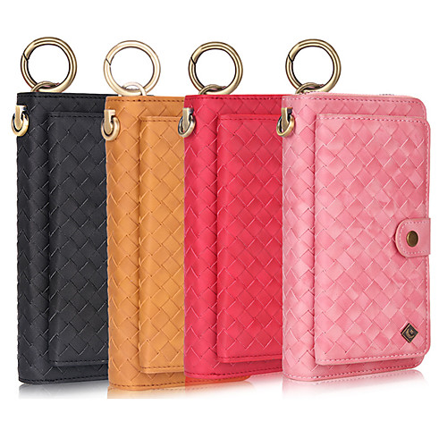 

Multifunction Wristband Leather Holster Case For For iPhone 11 Pro Max XR XS Max 8 Plus 7 Plus 6 Plus Shockproof Solid Colored Cases