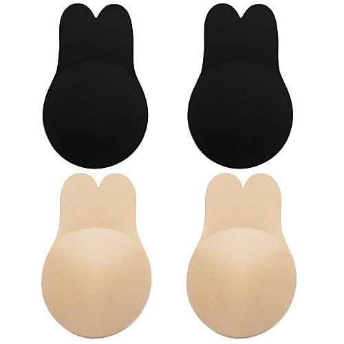 

Women's Bra Water Bras & Gel Bras Full Coverage Solid Colored Black
