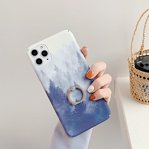 

Case For Apple iPhone 11 / iPhone 11 Pro / iPhone 11 Pro Max Ring Holder / Pattern Back Cover Tree TPU