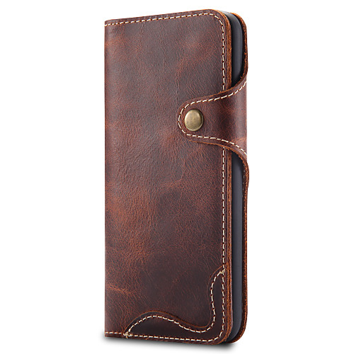 

Genuine Leather Case For Apple iPhone 11 SE2020 Card Holder Full Body Cases Solid Colored Genuine Leather for iPhone 11 Pro Max XR XS Max iPhone 8 Plus 7
