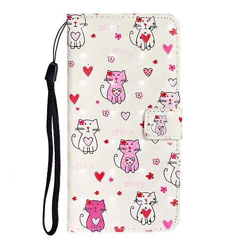 

Case For Samsung Galaxy S9 / S9 Plus / S8 Plus Wallet / Card Holder / Shockproof Full Body Cases Animal PU Leather