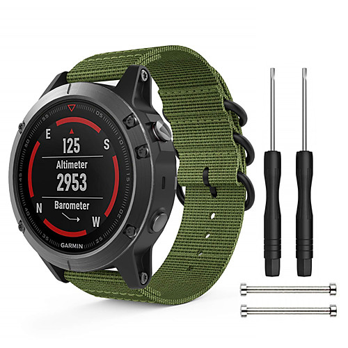 

Smart Watch Band for Garmin 1 pcs DIY Tools Business Band Nylon Replacement Wrist Strap for Fenix 5
