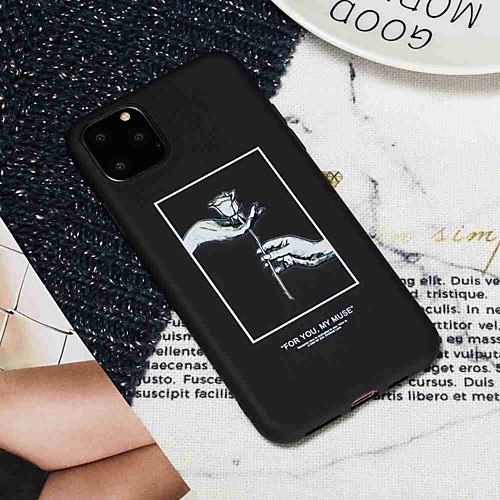 

Case For Apple iPhone 11 / iPhone 11 Pro / iPhone 11 Pro Max Frosted / Pattern Back Cover Word / Phrase TPU
