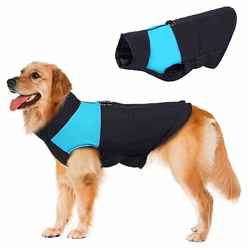 

Dog Coat Jacket Vest Color Block Casual / Daily Keep Warm Outdoor Winter Dog Clothes Puppy Clothes Dog Outfits Warm Black / Red White / Red Camouflage Color Costume Baby Small Dog for Girl and Boy Dog
