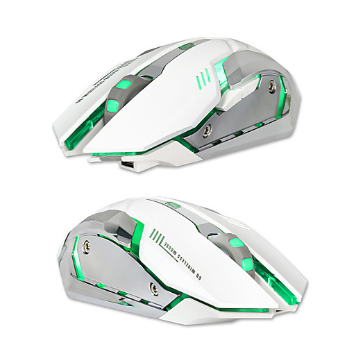 

NEW X70 Wireless 2.4G Optical Gaming Mouse / Office Leisure Mobile Notebook Mouse/Ergonomic Mouse Led Breathing Light 2400 dpi 6 pcs Keys