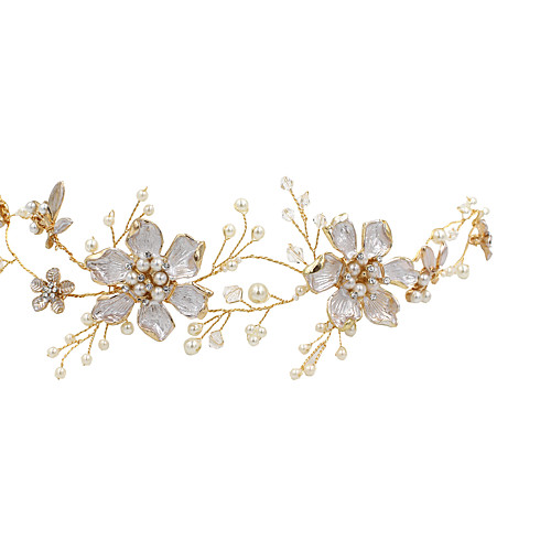 

Crystal / Imitation Pearl / Alloy Headbands / Headdress with Imitation Pearl / Glitter / Crystal / Rhinestone 1pc Wedding / Party / Evening Headpiece
