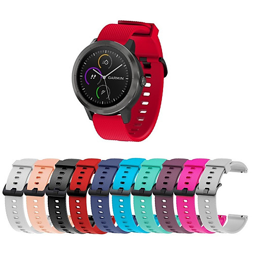

Watch Band for Vivomove HR / Vivoactive 3 Garmin Sport Band Silicone Wrist Strap