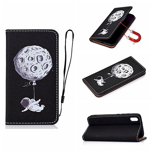 

Case For Xiaomi Redmi Note 8 / Xiaomi Redmi Note 6 / Xiaomi Redmi Note 7 Card Holder / with Stand / Flip Full Body Cases sky PU Leather