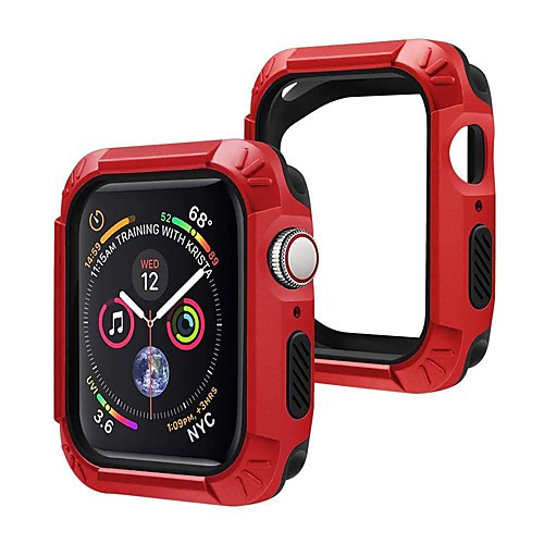 

Cases For Apple Watch Series 5 / Apple Watch Series 4 TPU / Plastic Compatibility Apple