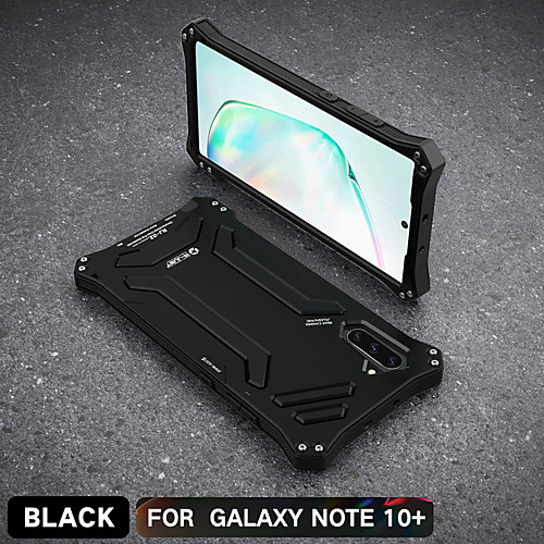 

Case For Samsung Galaxy Note 9 / Note 8 / Samsung Note 10 Shockproof / Dustproof / Water Resistant Back Cover Armor Silica Gel / Aluminium