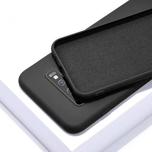 

Case For Samsung Galaxy Galaxy S10 / Galaxy S10 Plus / Galaxy S10 Lite Shockproof / Ultra-thin / Frosted Back Cover Solid Colored Silica Gel