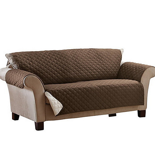 

Sofa Cover Solid Colored Reactive Print Polyester Slipcovers