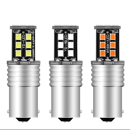 

2pcs 1156 BA15S Canbus Super Bright 12V DRL S25 2835 15 SMD 15 LED P21W led NO Error Turn Car Signal Parking Bulbs Front Turn