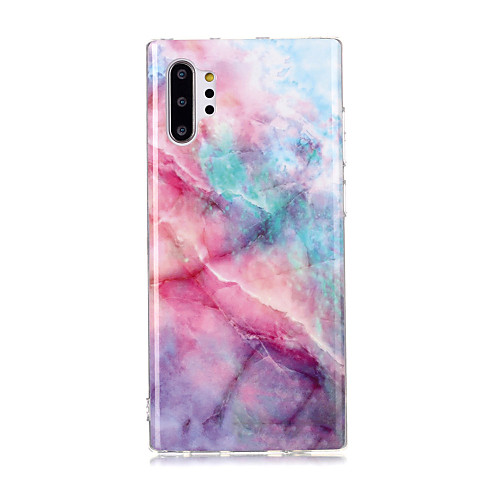 

Phone Case For Samsung Galaxy Back Cover Note 9 Note 8 Galaxy Note 10 Note 10 IMD Pattern Marble TPU