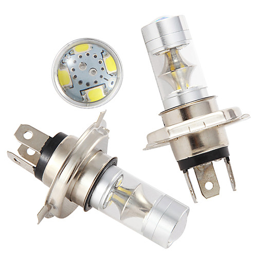 

2pc car H4 Led H4 hi/lo Car fog light 5202 LED 12SMD Auto Driving Light DRL 6000k White 12v