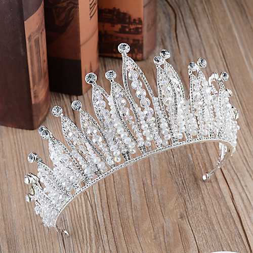 

Rhinestone / Alloy Tiaras with Crystal / Rhinestone 1 Piece Wedding Headpiece